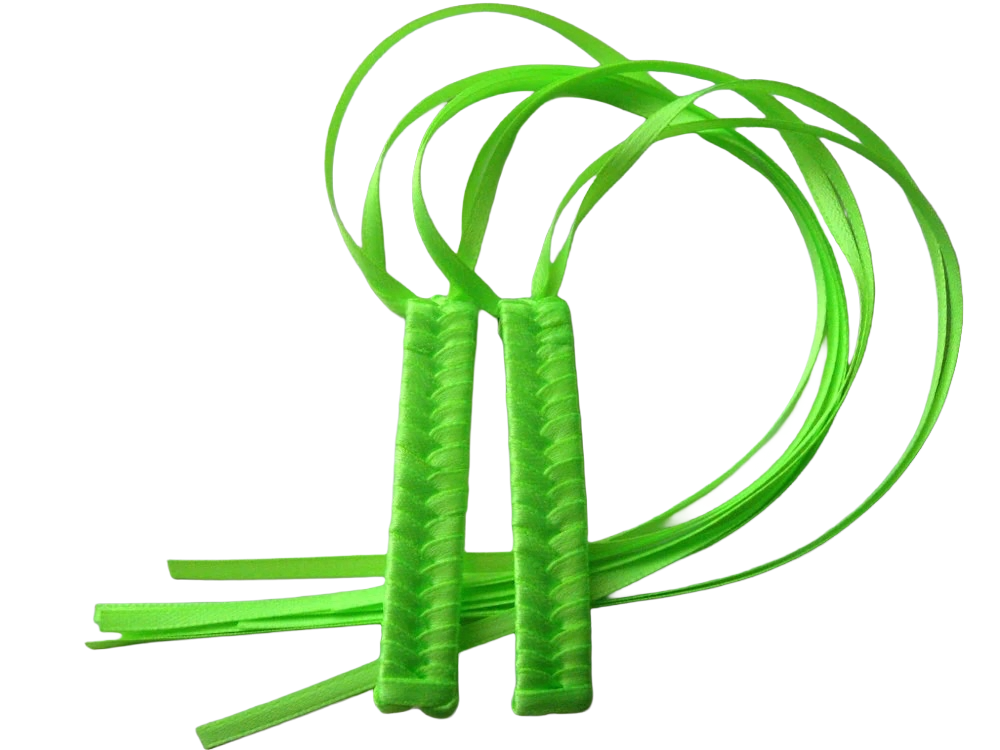 loveretrocolor-neon-green-braided-ribbon-barrettes-2.png