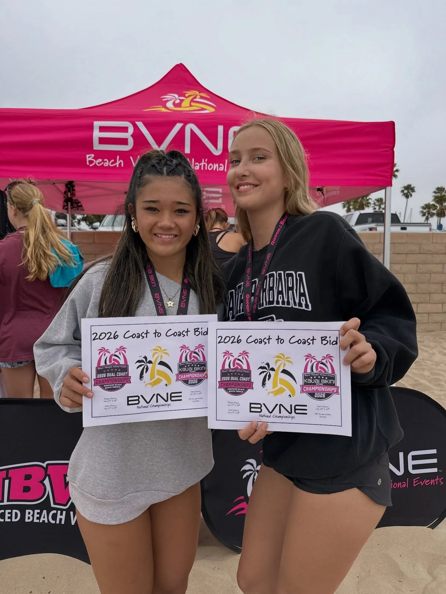 Shoutout to Cass and Charlee for getting bronze @bvnevents yesterday!! So proud of these girls hard work 🥉⭐️ 

See you at the Championships this July !!