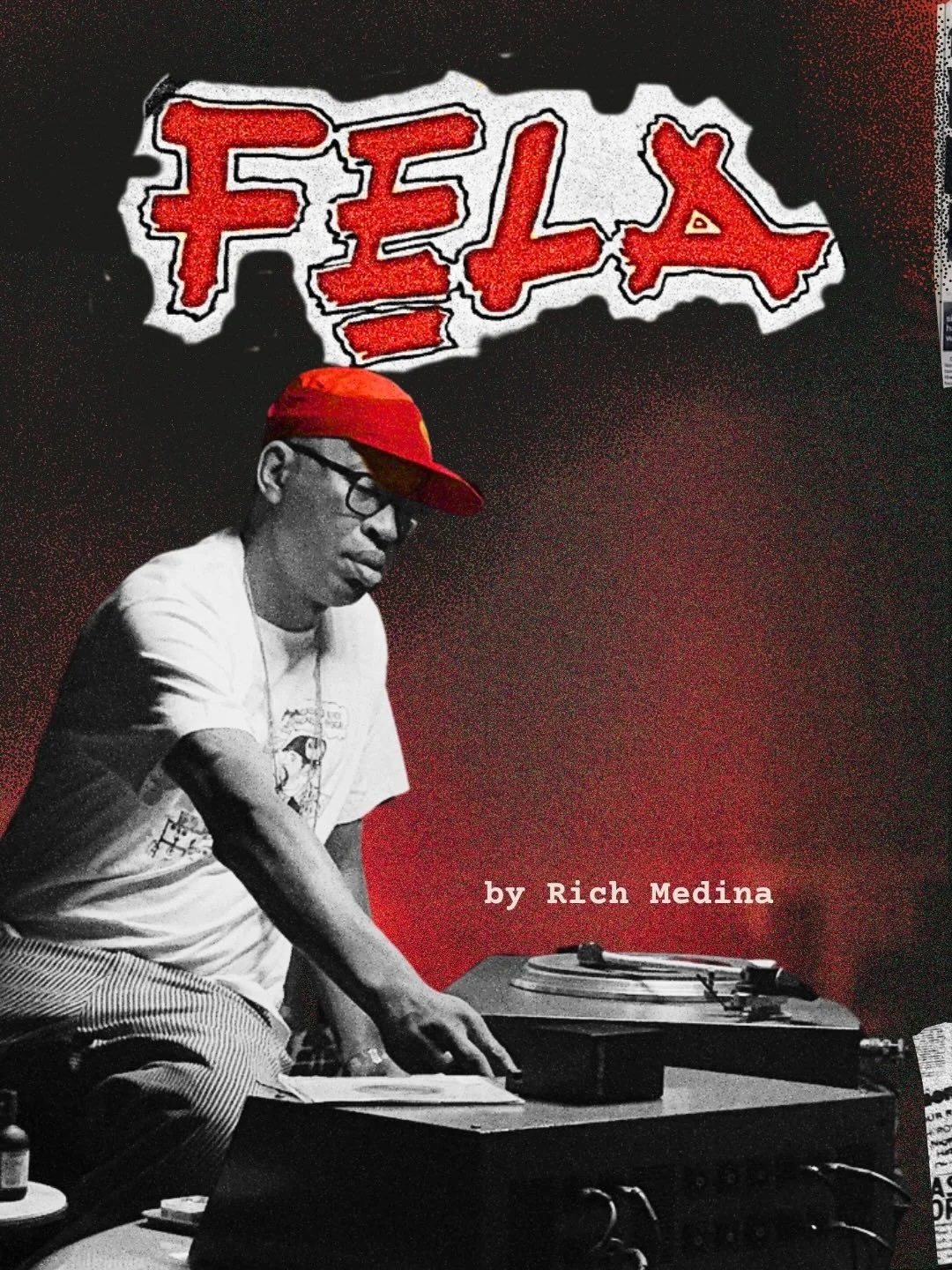 This month I had the pleasure of listening to @richmedina - a DJ, producer, poet, and educator, deep dive into the world of Fela Kuti during his Sound Advice session at SHYBOY Hi-Fi.

Working through a stack of 45s and LPs, Rich guided us through the