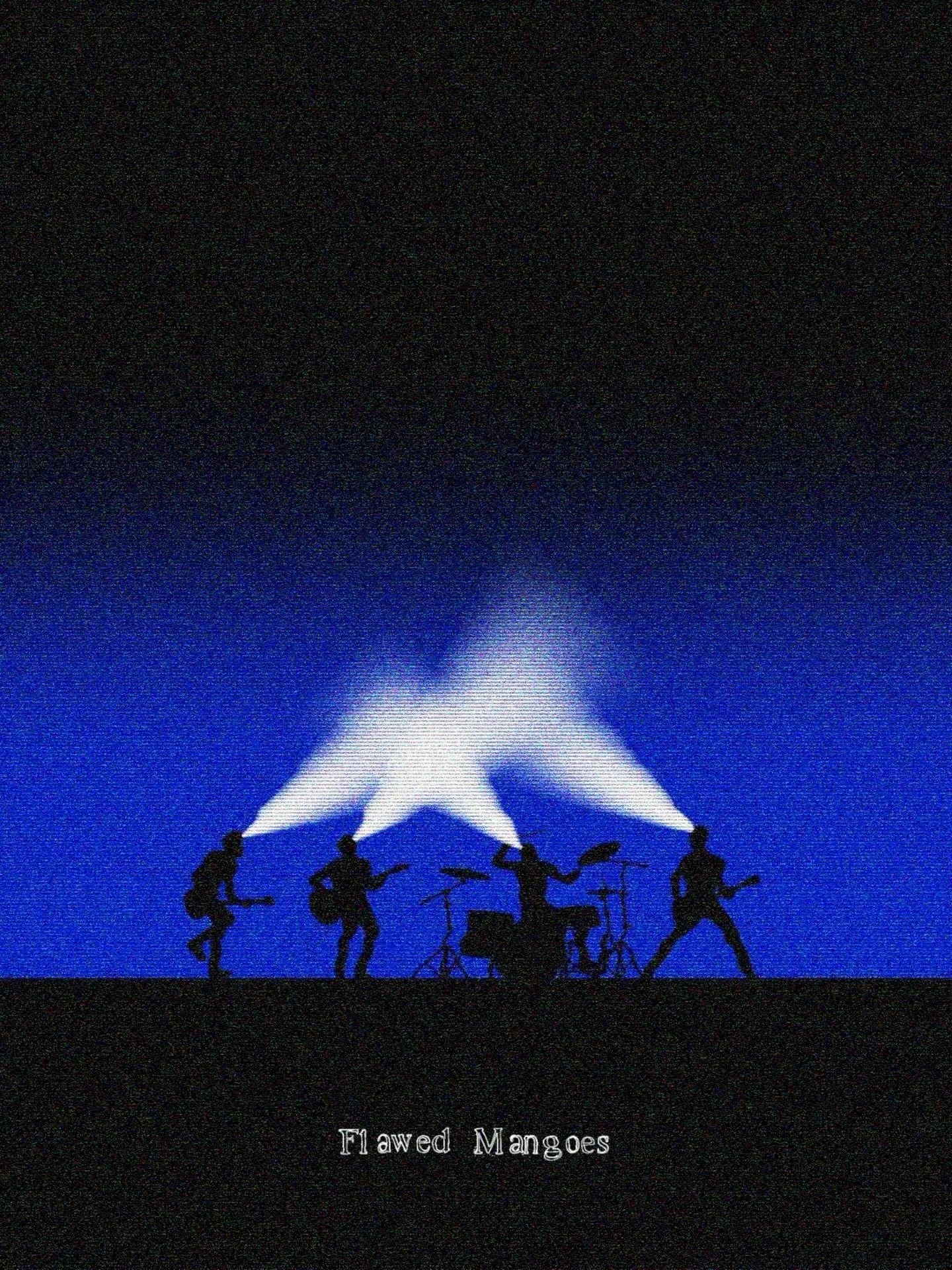 @flawed_mangoes played in Dallas last week and their performance was something I&rsquo;ve never experienced before - total sensory bliss 💙

Art by @ruch.rao