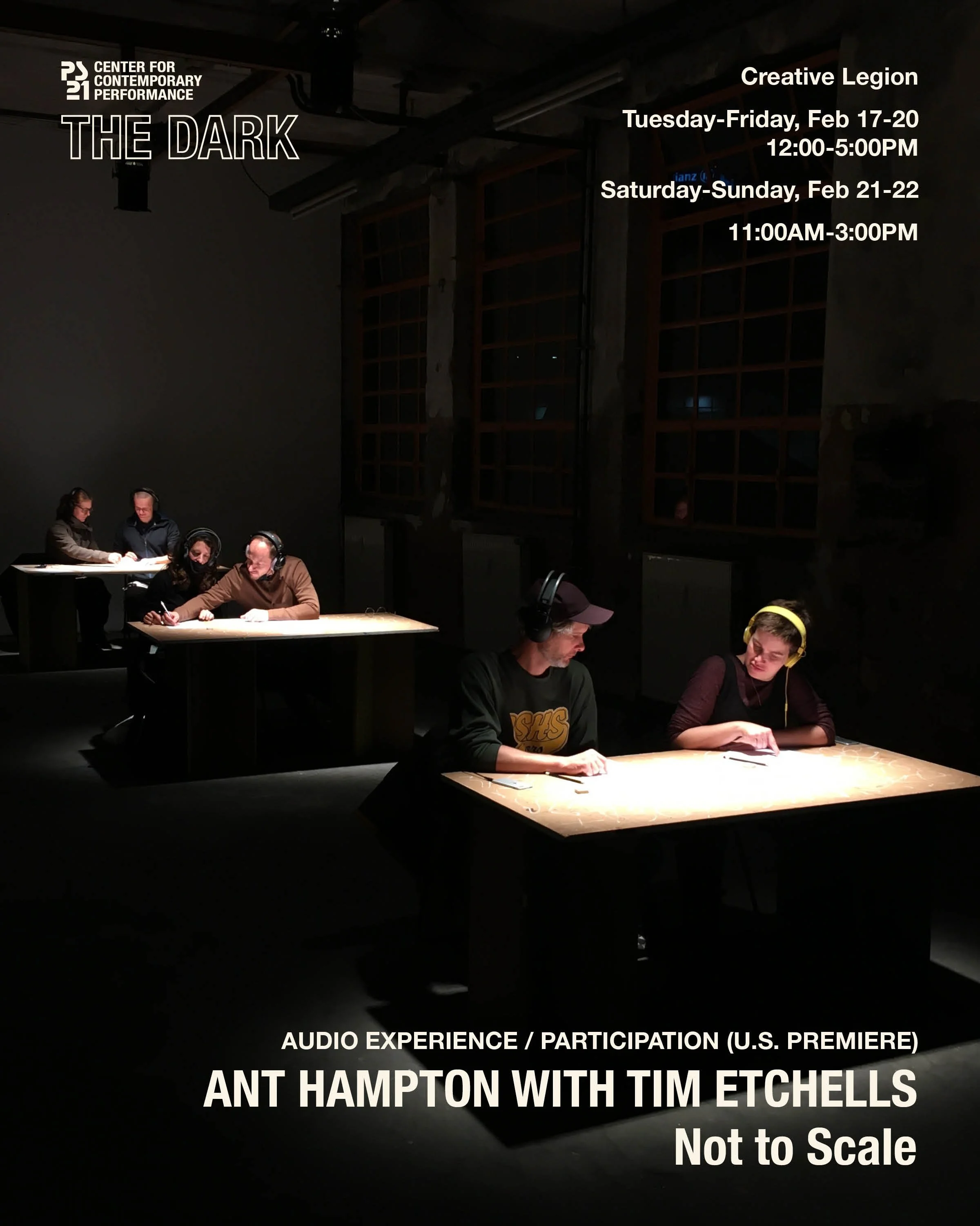 THE DARK: Not to Scale by Ant Hampton with Tim Etchells