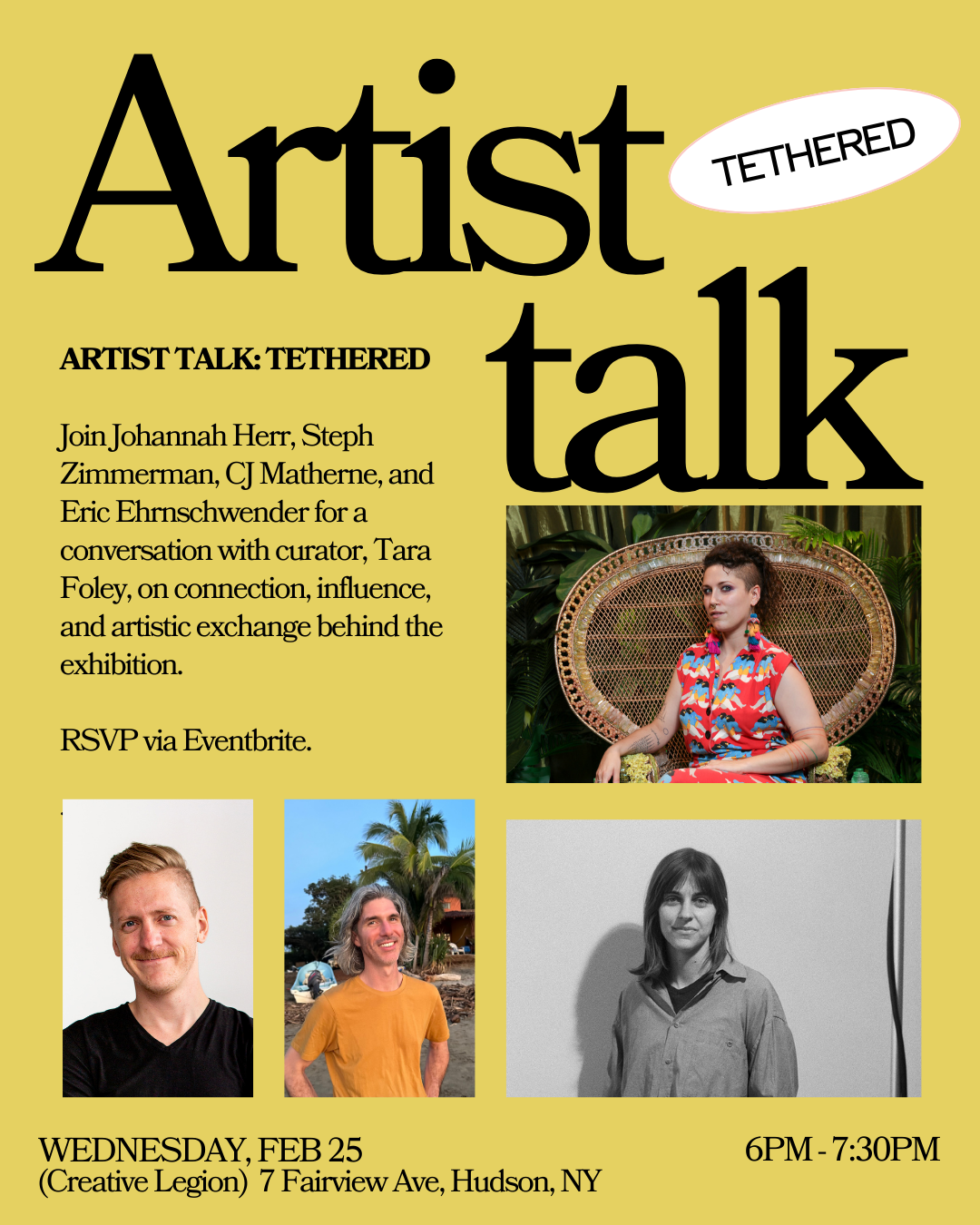 Artist Talk: Tethered