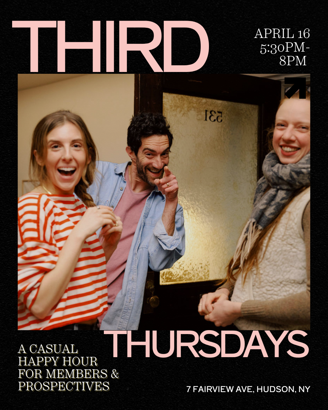 April Third Thursday: Member &amp; Prospective Member Happy Hour