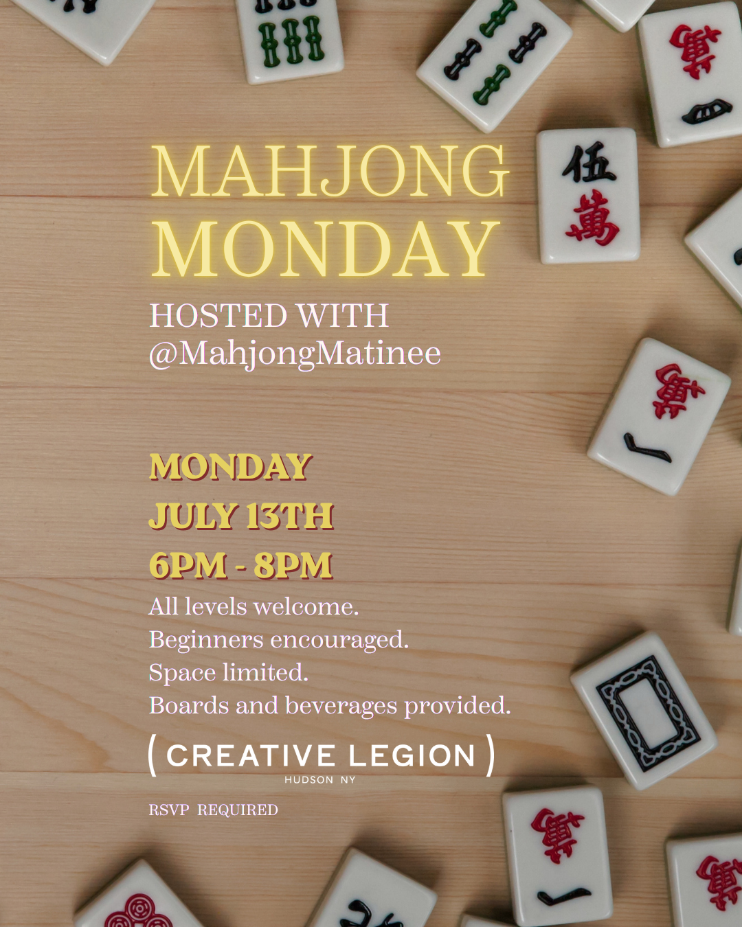 Mahjong Monday July Edition 