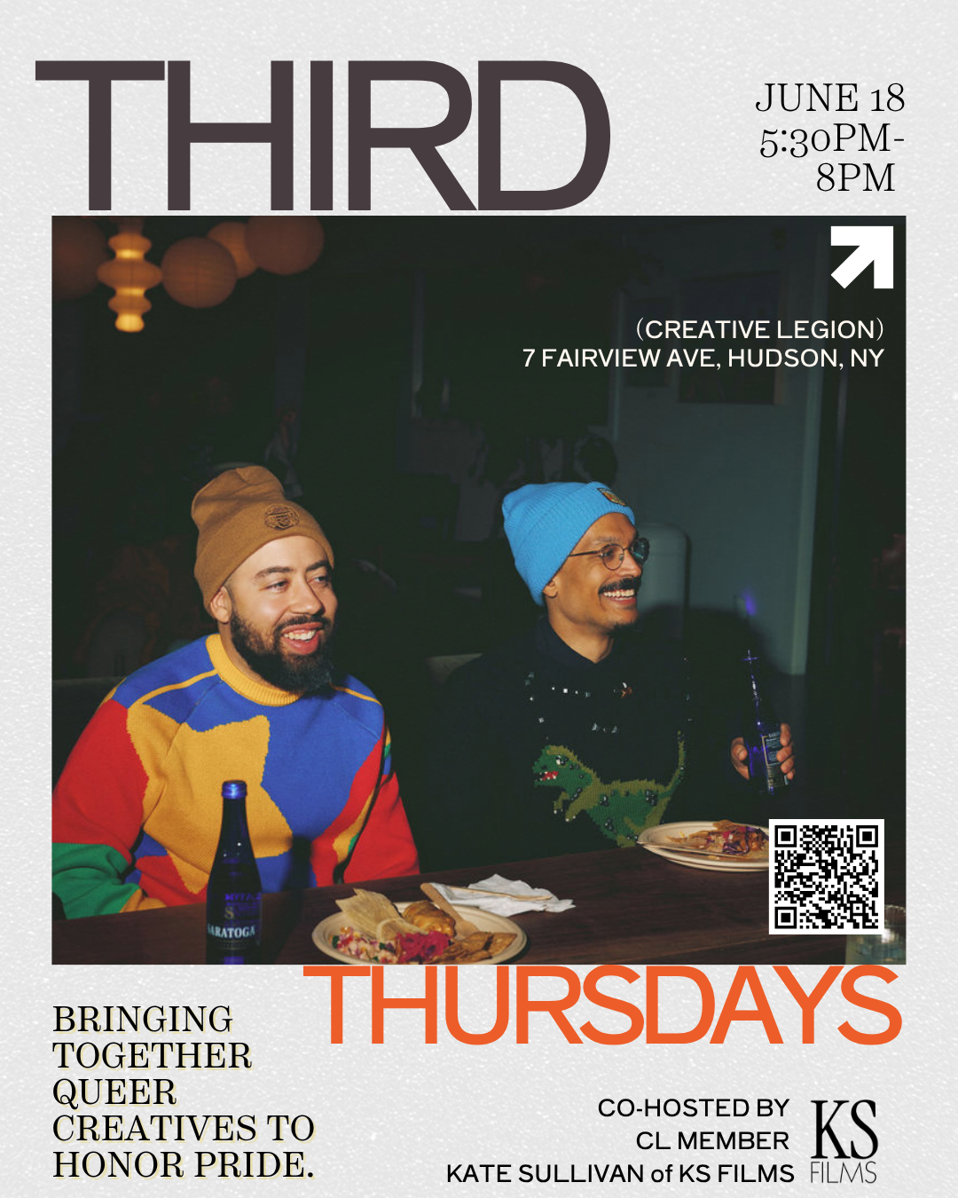 Third Thursday Pride Edition with KS Films: Monthly Happy Hour