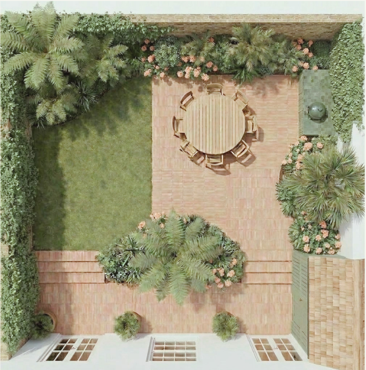 2D Render Old Brompton Road