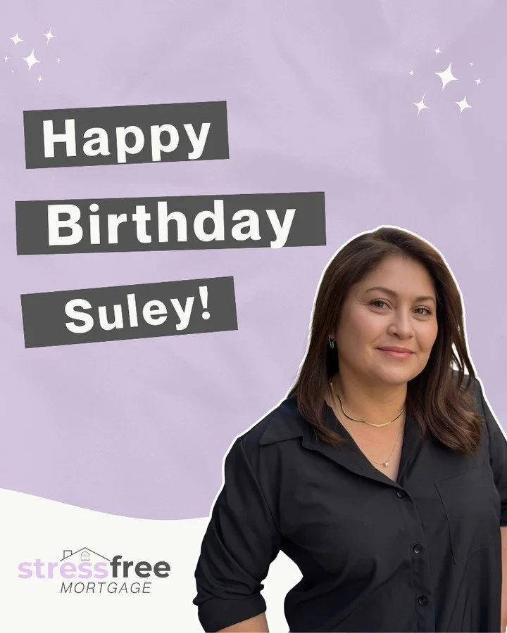 Happy Birthday, Suley 🎉
Always helpful, always kind, and someone everyone feels supported by. We&rsquo;re so lucky to have you on our team and hope today brings all the love back to you. 💜

#stressfreemortgage #happybirthday