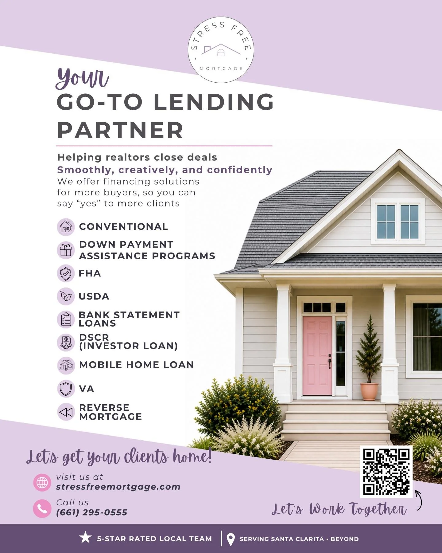 Your clients are counting on you to have the right team behind the scenes 👏🏼
At Stress Free Mortgage, we help realtors say &ldquo;yes&rdquo; to more buyers with flexible loan options, creative solutions, and a team that actually communicates throug