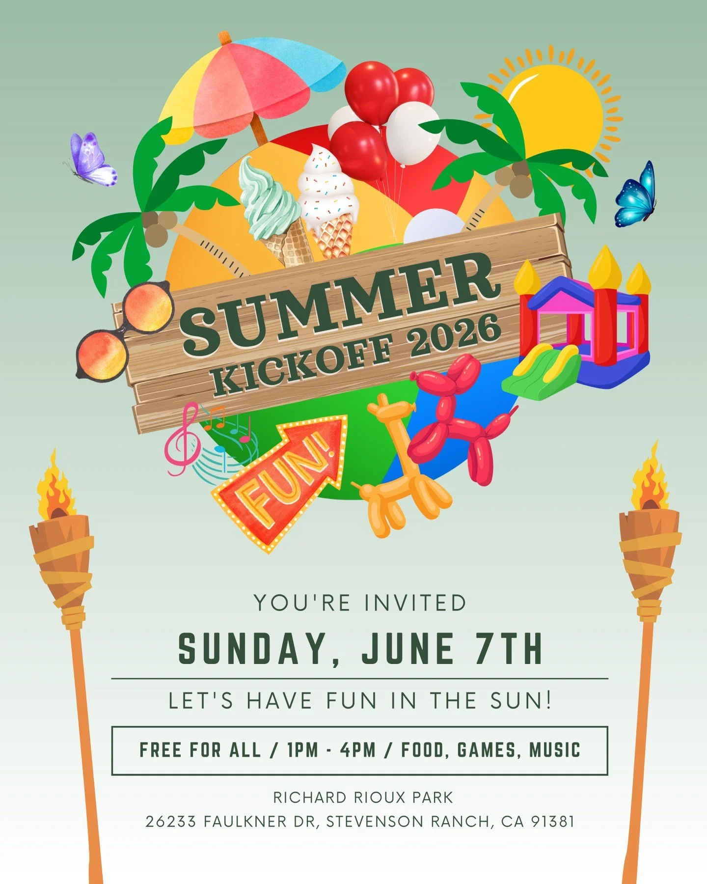 School&rsquo;s out, summer&rsquo;s in ☀️🍦🎉
Join us for our Summer Kickoff 2026 for an afternoon full of food, games, music, and fun in the sun! Bring the family, invite your friends, and come make some summer memories with us. 🏖️
📍 Richard Rioux 