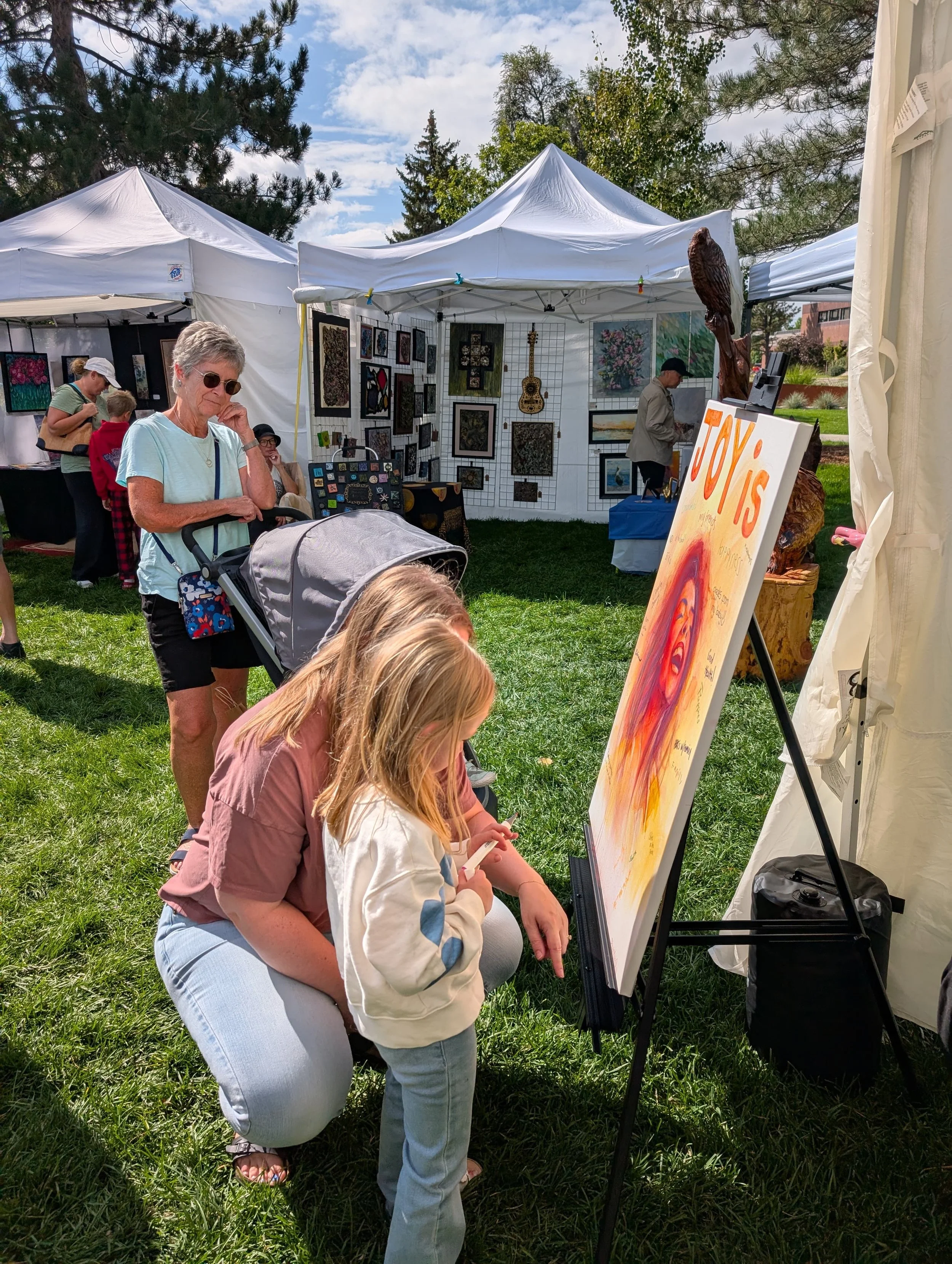 Community Art, Art in the Park - Parker, CO