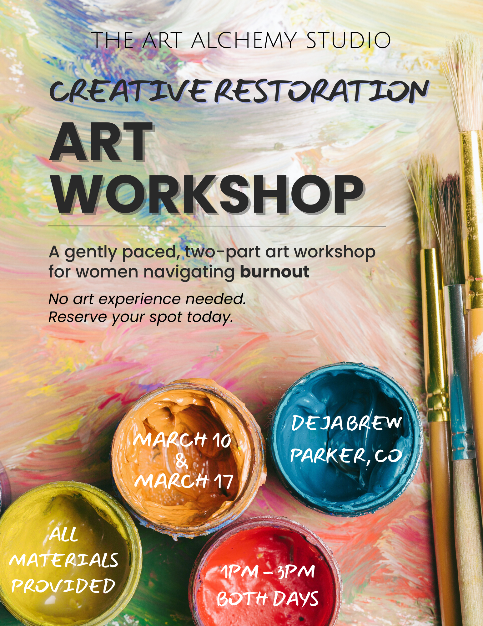 Creative Restoration Workshop Series