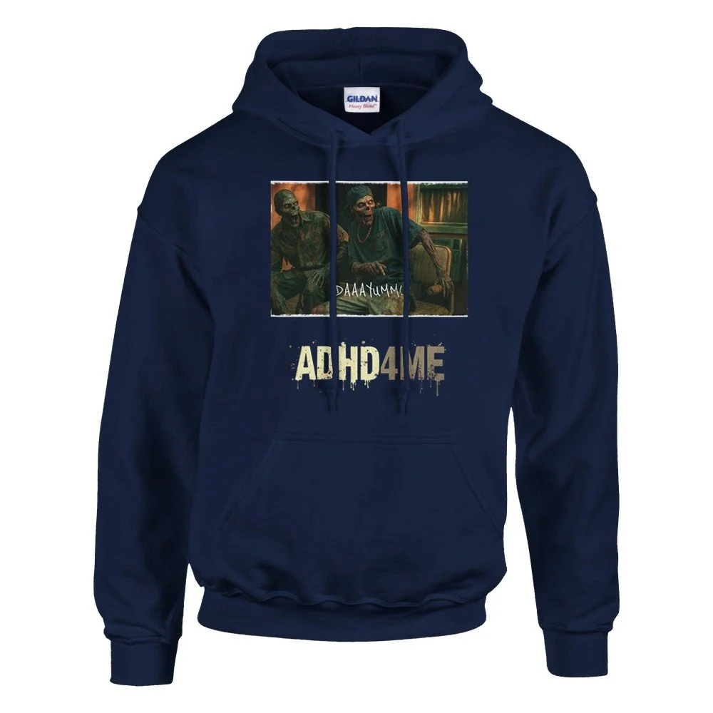 ADHD4ME "DAAYUMM" Zombie Classic Unisex Pullover Hoodie