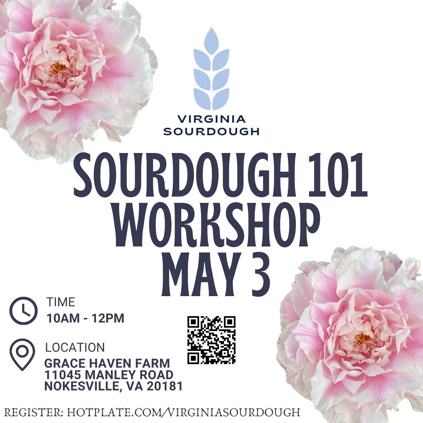 Last chance to register for our Saturday workshop! For the last 2 spots I&rsquo;m offering a flash sale of 50% off the ticket price. Use code MOM50 at checkout 🌺🌼🌷Bring your mom or gift to a mom in your life for a perfect pre-Mother&rsquo;s day we