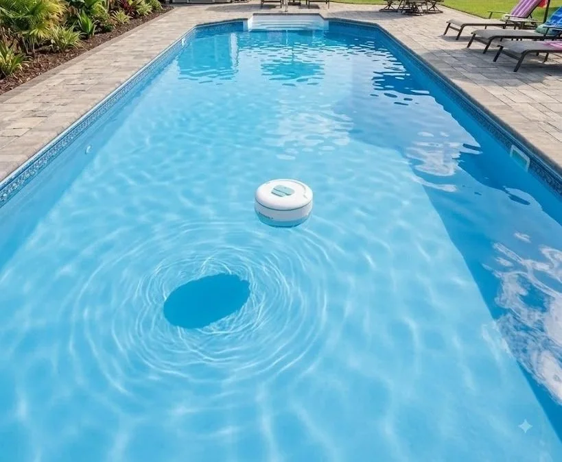Pool cleaning equipment used for routine pool maintenance