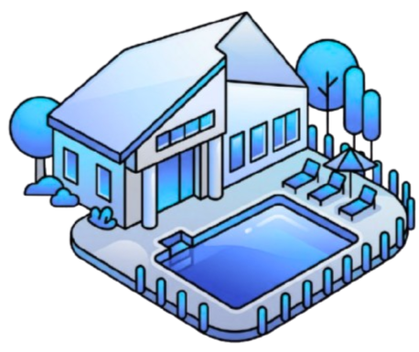 HOA community with shared pool and outdoor amenities