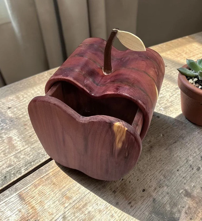 Apple Shaped Box