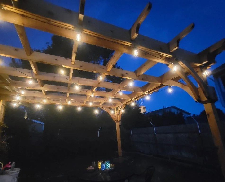 Pergola at Night
