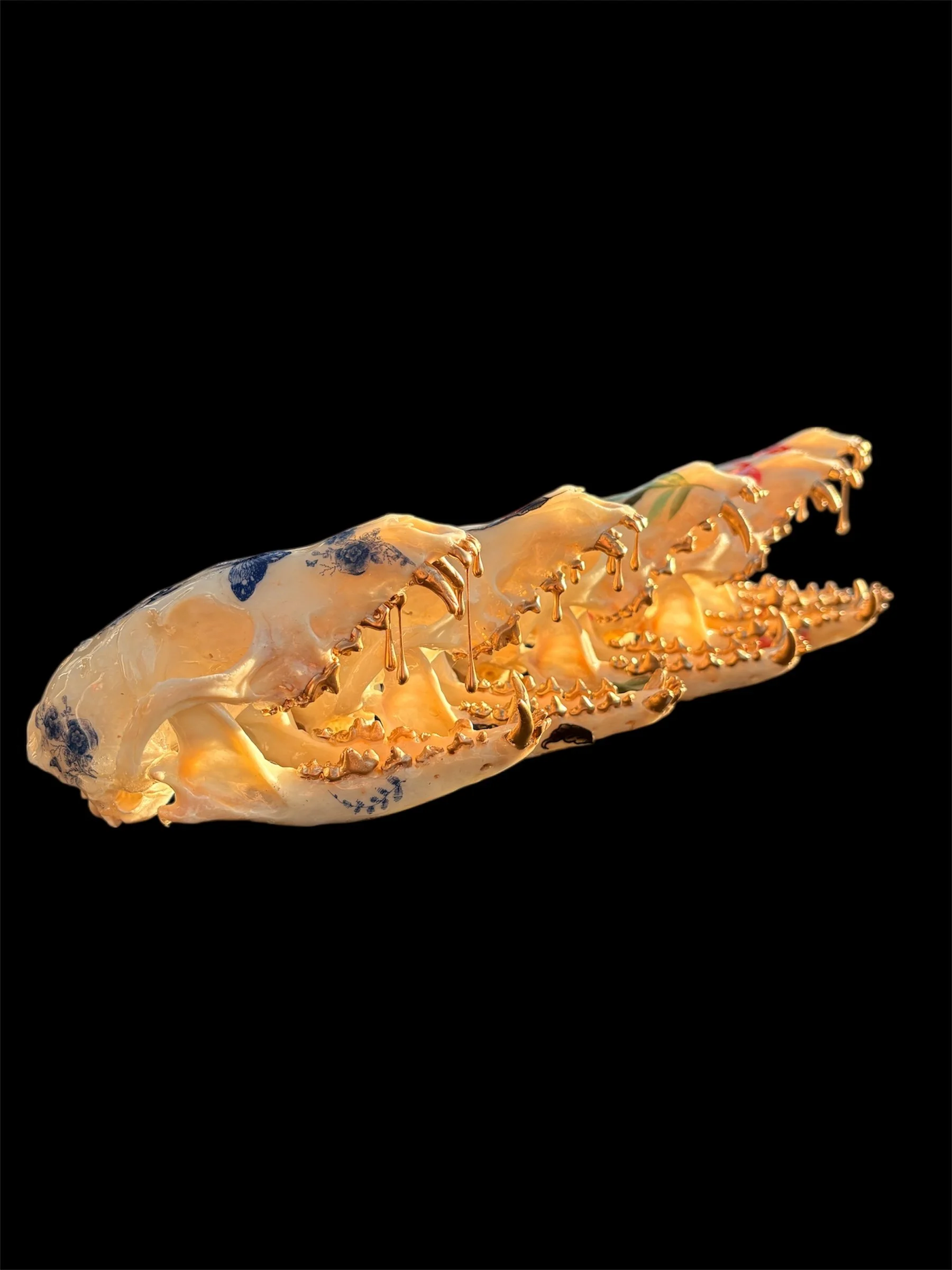 Bone China fox skull