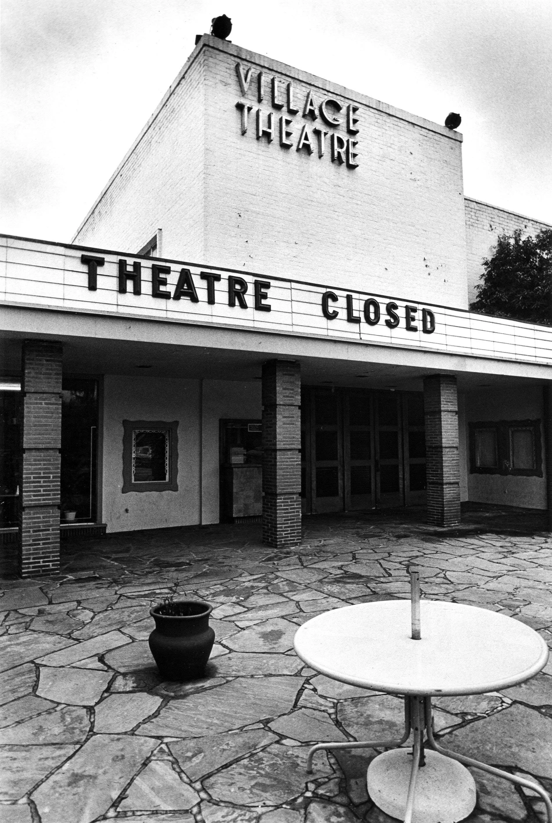 Walk-in theater in Claremont, which has since closed.