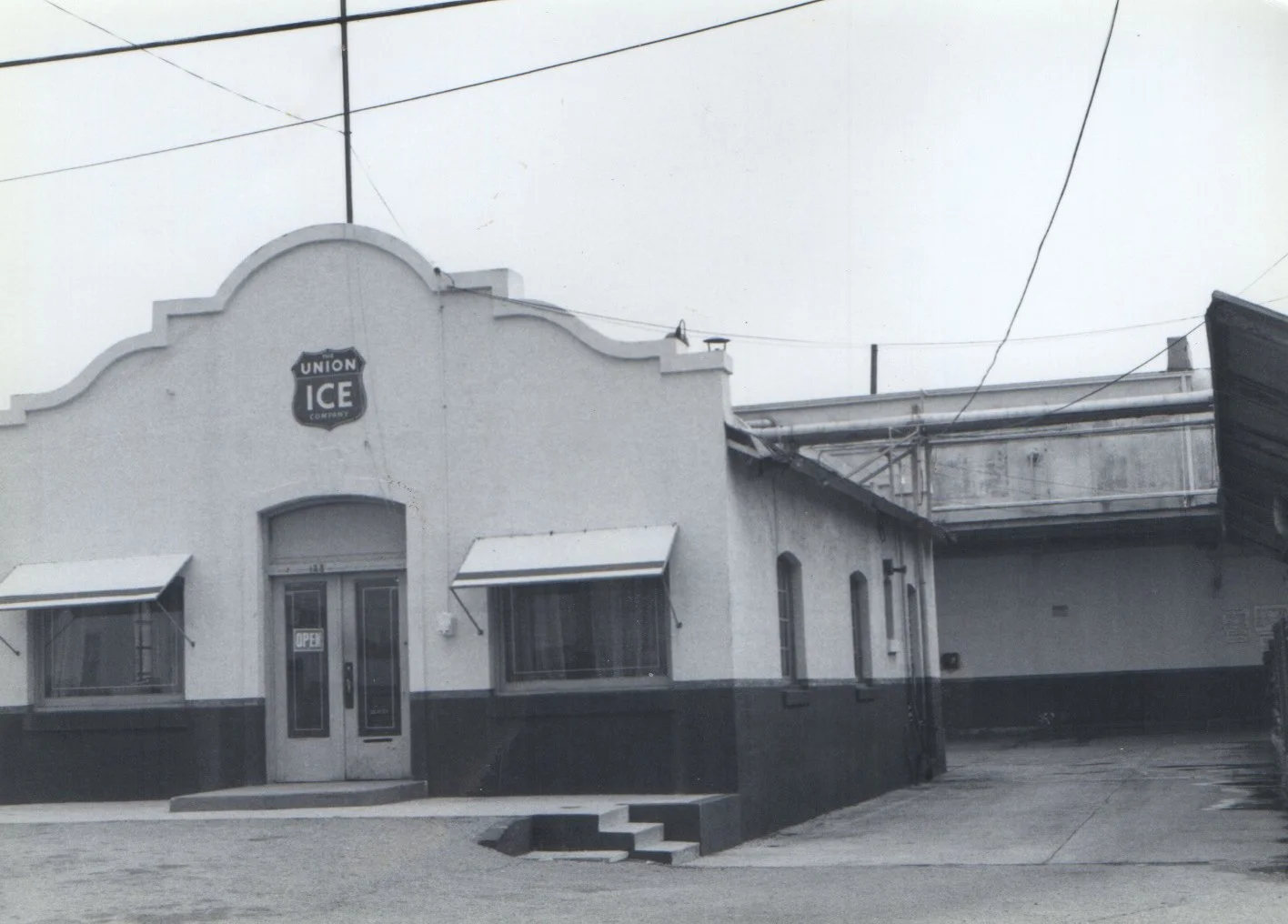The Union Ice Company, an ice plant in Claremont located near the house Hector's parents and siblings lived in with his grandfather.