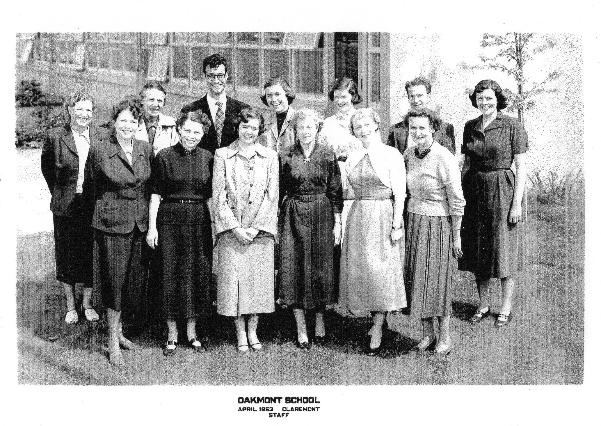 Oakmont School Staff 1953_Eleanor Condit front row first on left.jpeg