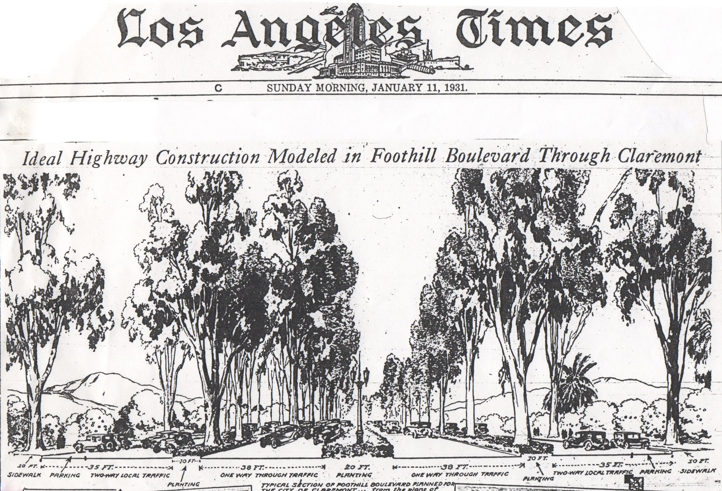 In addition to working at the Kaiser Steel Mill, Lorraine and Robert's father worked for the LA Times, delivering newspapers to Claremont.