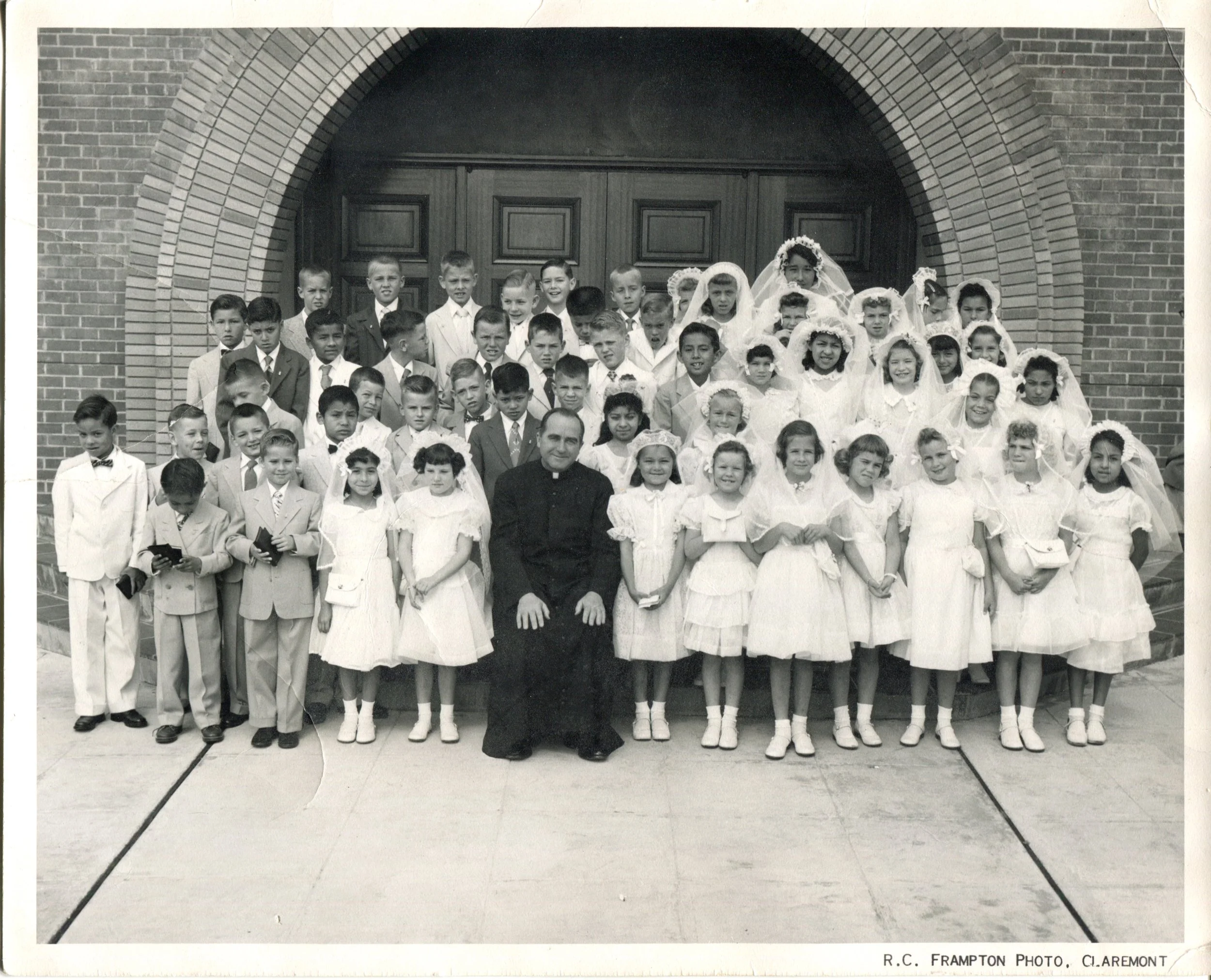 First Communion at the Our Lady of the Assumption Catholic Church (No Date).