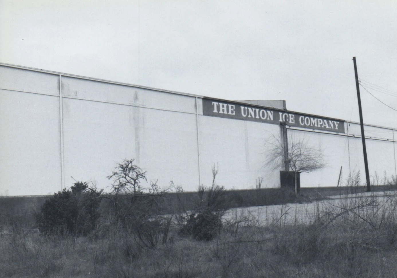 The Union Ice Company, an ice plant in Claremont located near the house Hector's parents and siblings lived in with his grandfather.