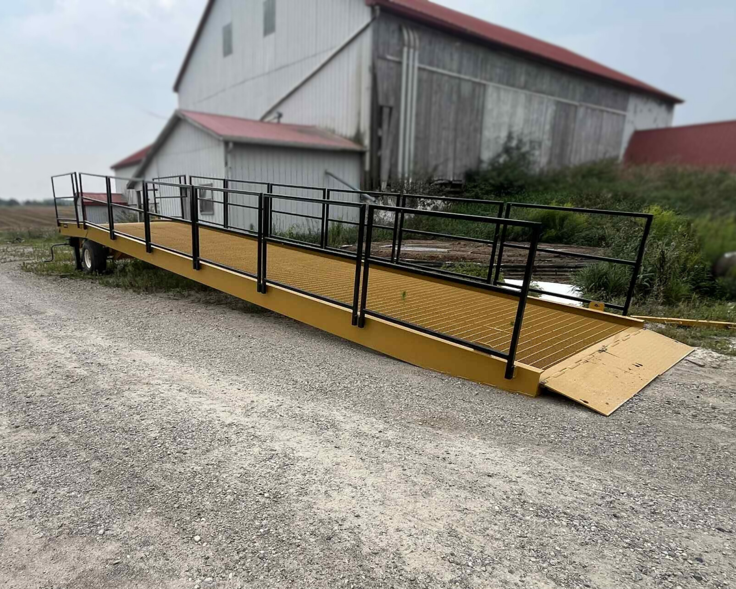 Approach Ramp Loading Dock NEW from North 42: The Heavy-Duty Portable Loading Dock Ramp — North42 Inc.