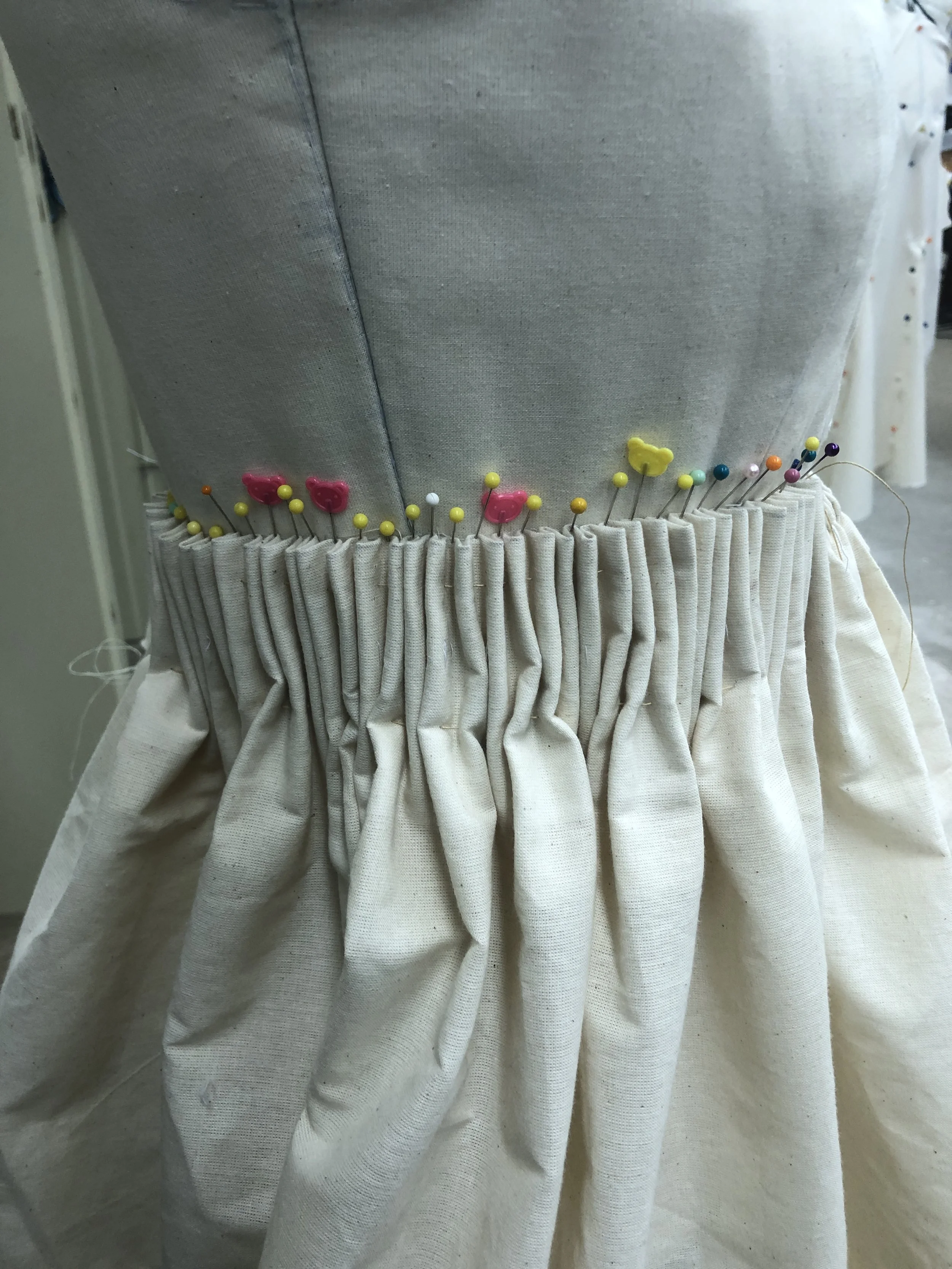 2nd method of cartridge pleating
