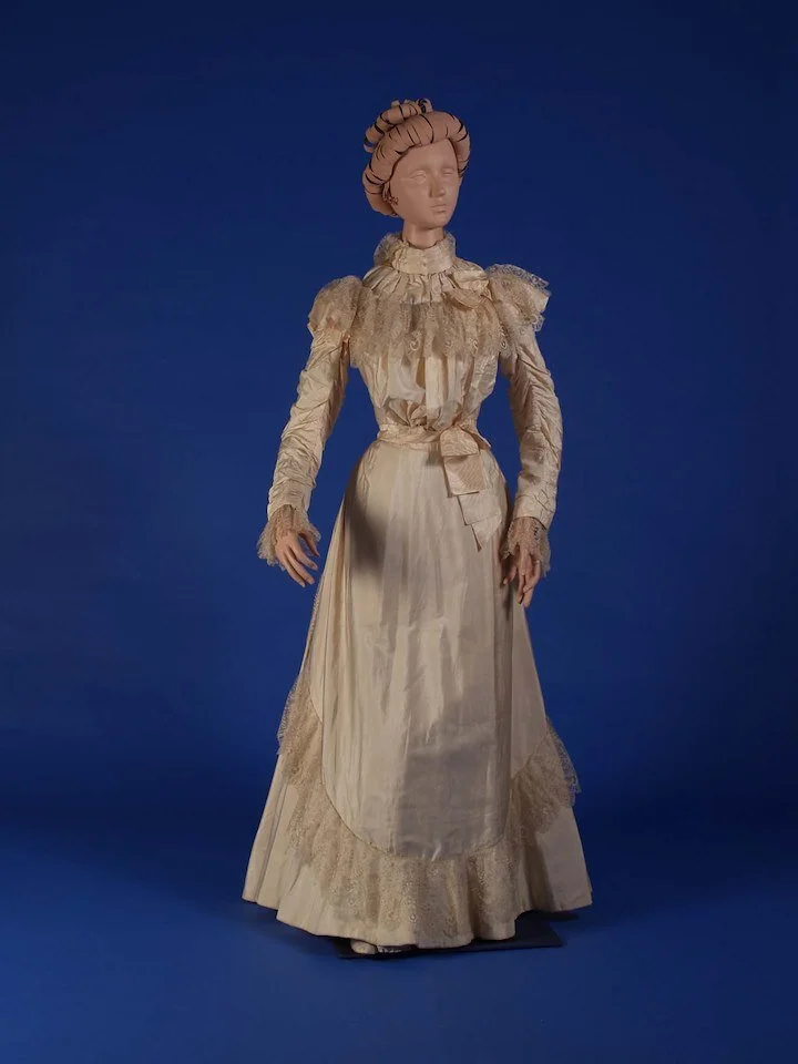 Original dress, from the Kent State museum