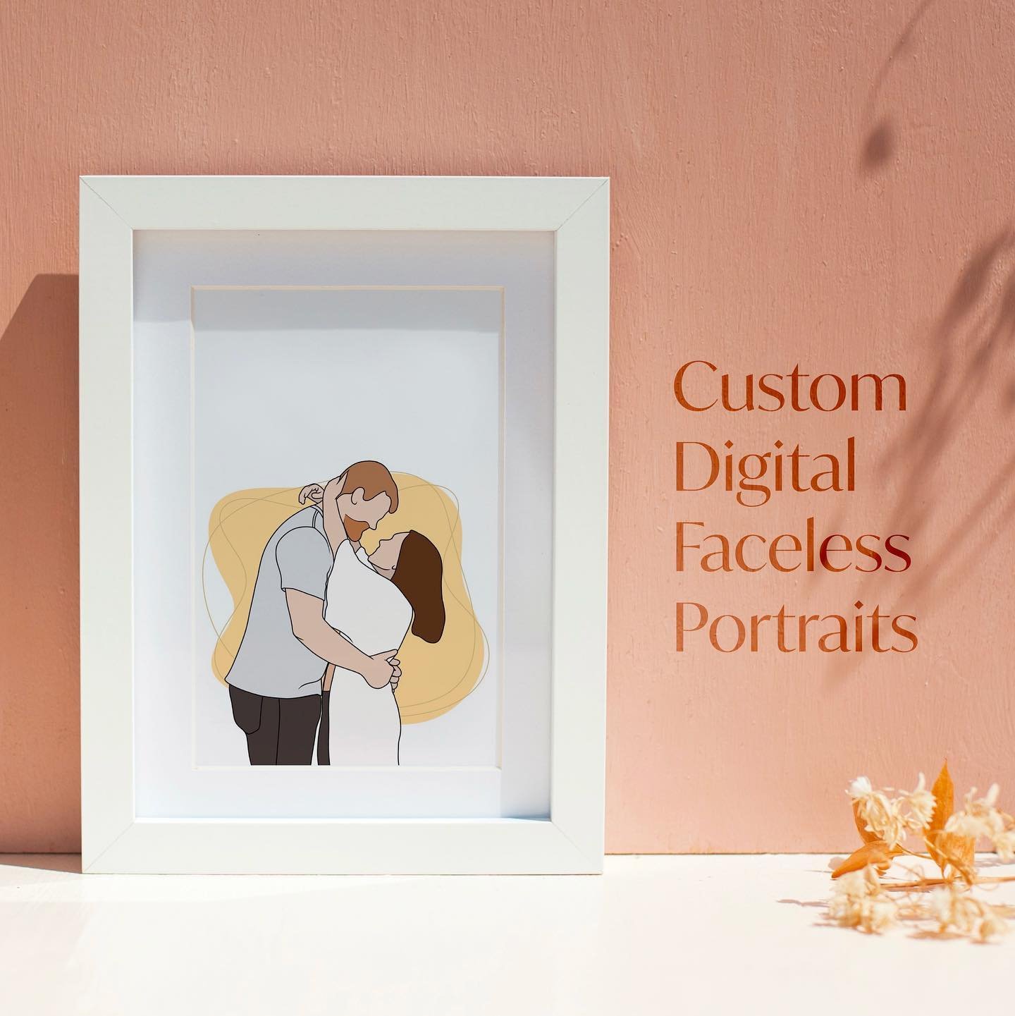 Hello all 👋🏻 I&rsquo;ve been running my Etsy shop since the beginning of December selling faceless portraits and I&rsquo;m so excited to share my updated Etsy listing with you today! 

I&rsquo;ve poured my heart into each portrait I&rsquo;ve made a