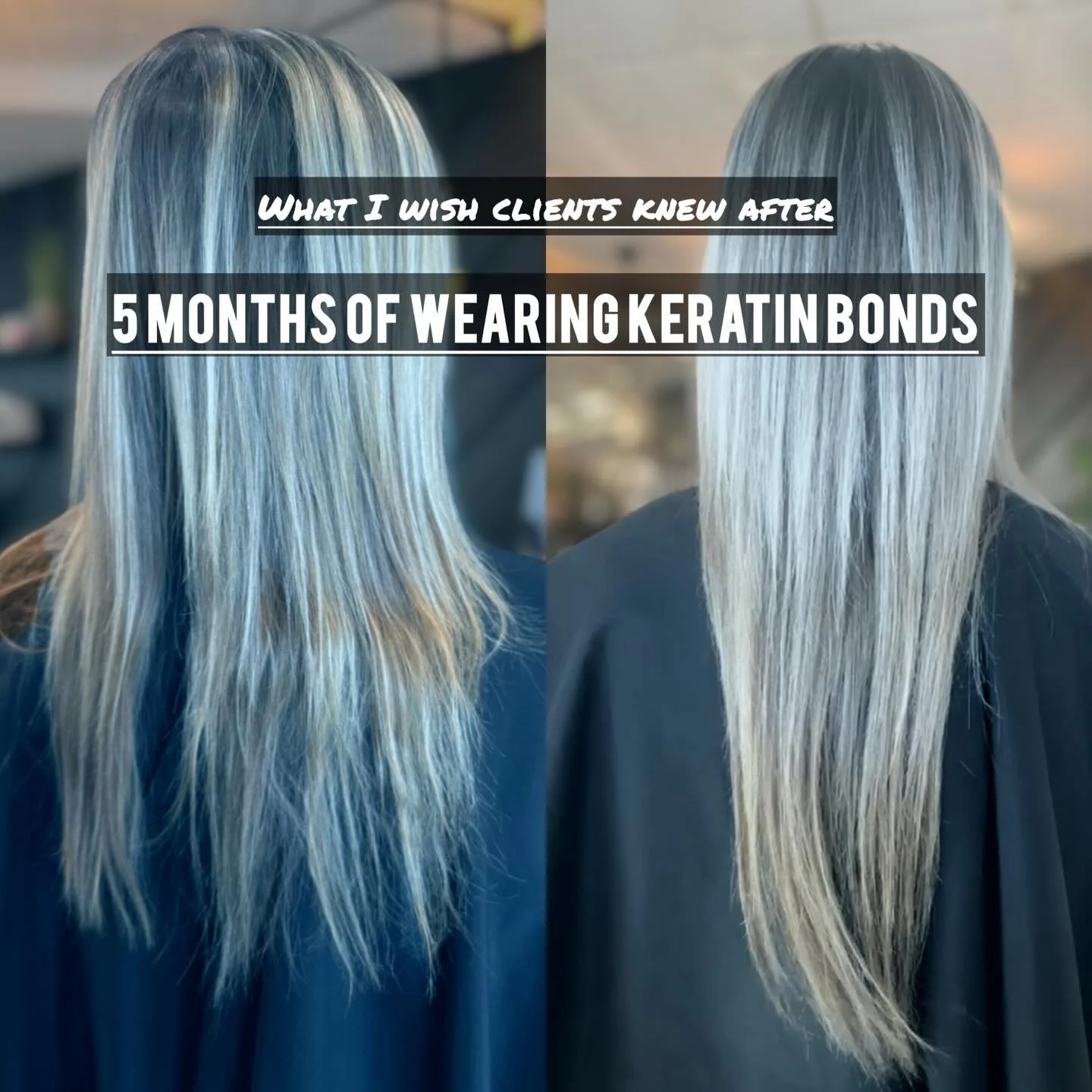 Let&rsquo;s clear this up because I hear it constantly.

&ldquo;K-Tips ruin your hair.&rdquo;
No. Bad installs ruin your hair.

When keratin bonds are installed correctly
Your hair actually gets a break.

-K-Tips distribute weight evenly strand by st