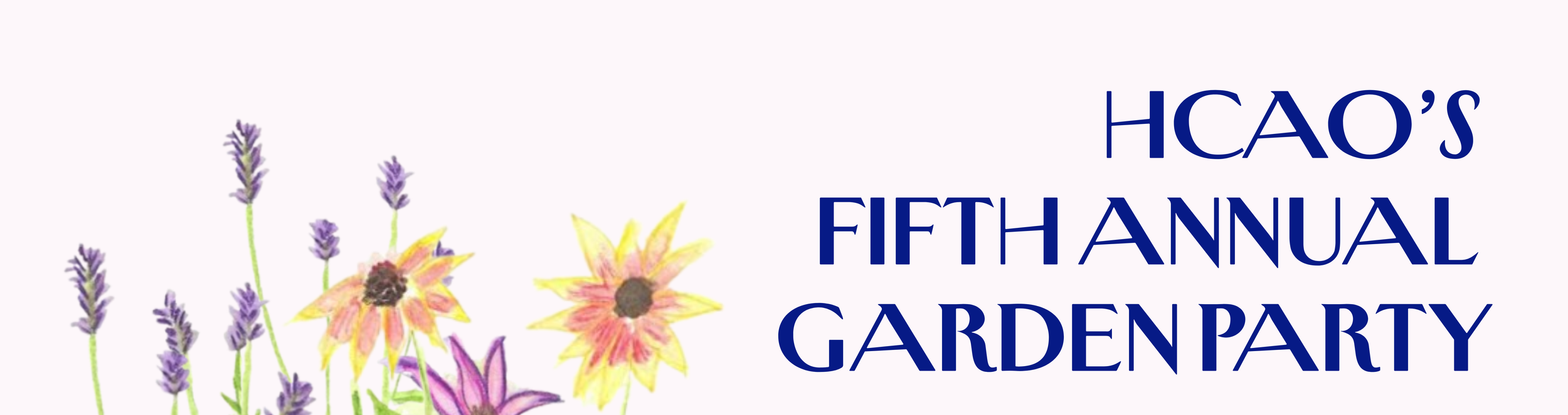 5th Annual Garden Party -  Saturday September 12th