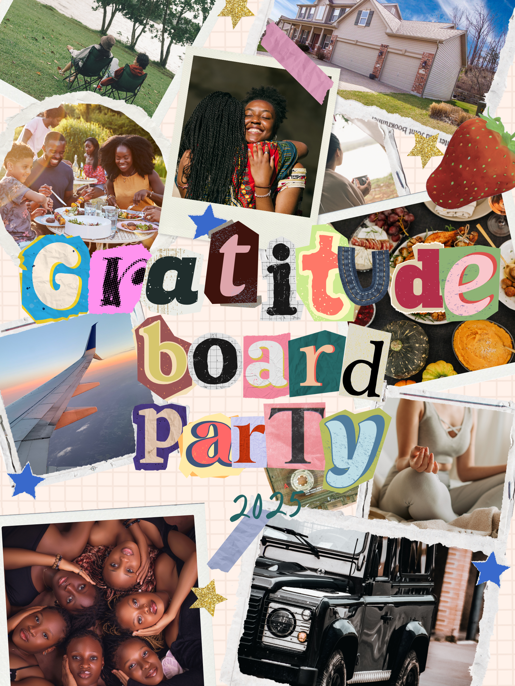 Beige Scrapbook Vision Board Collage Poster.png