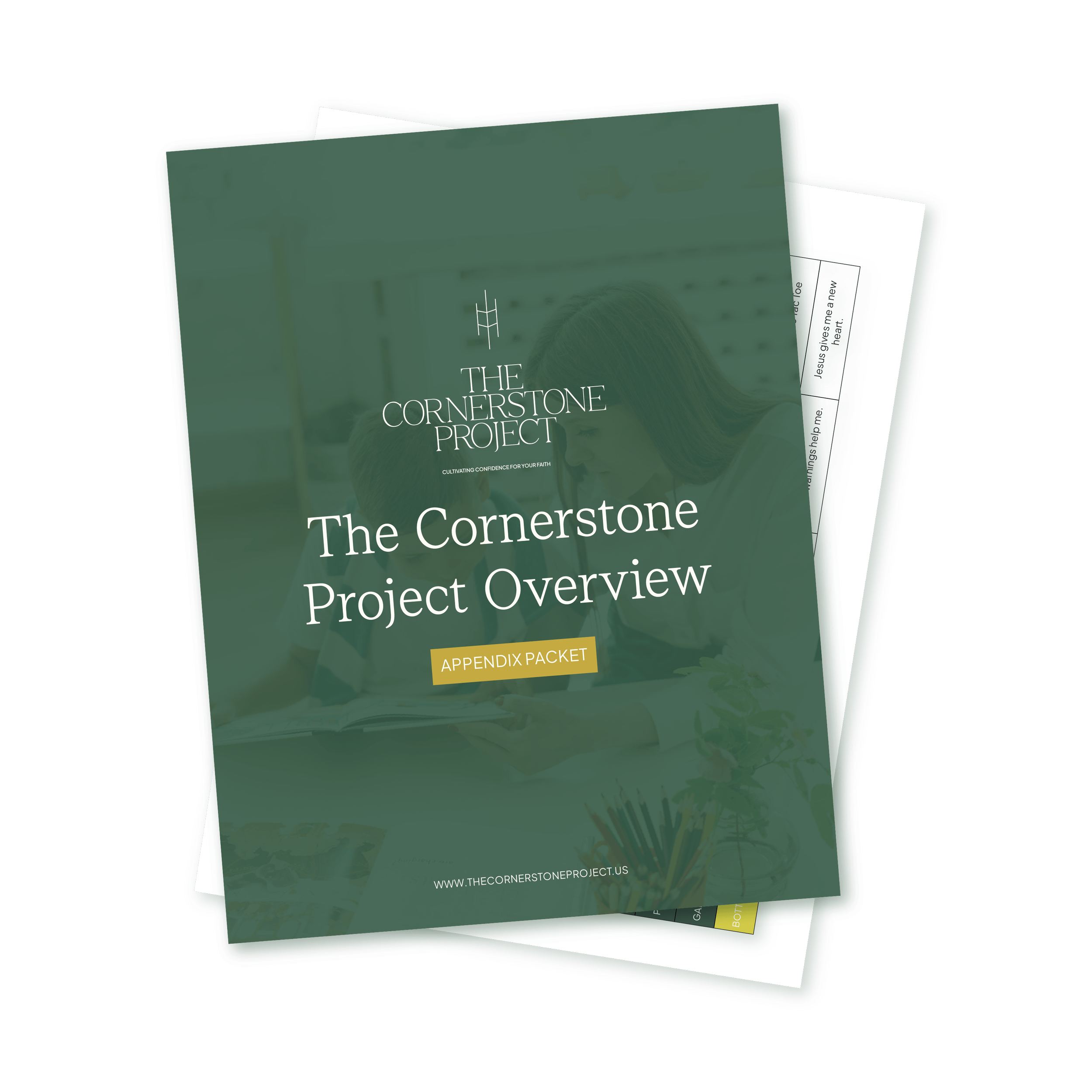 The Cornerstone Project Overview | Appendix Packet