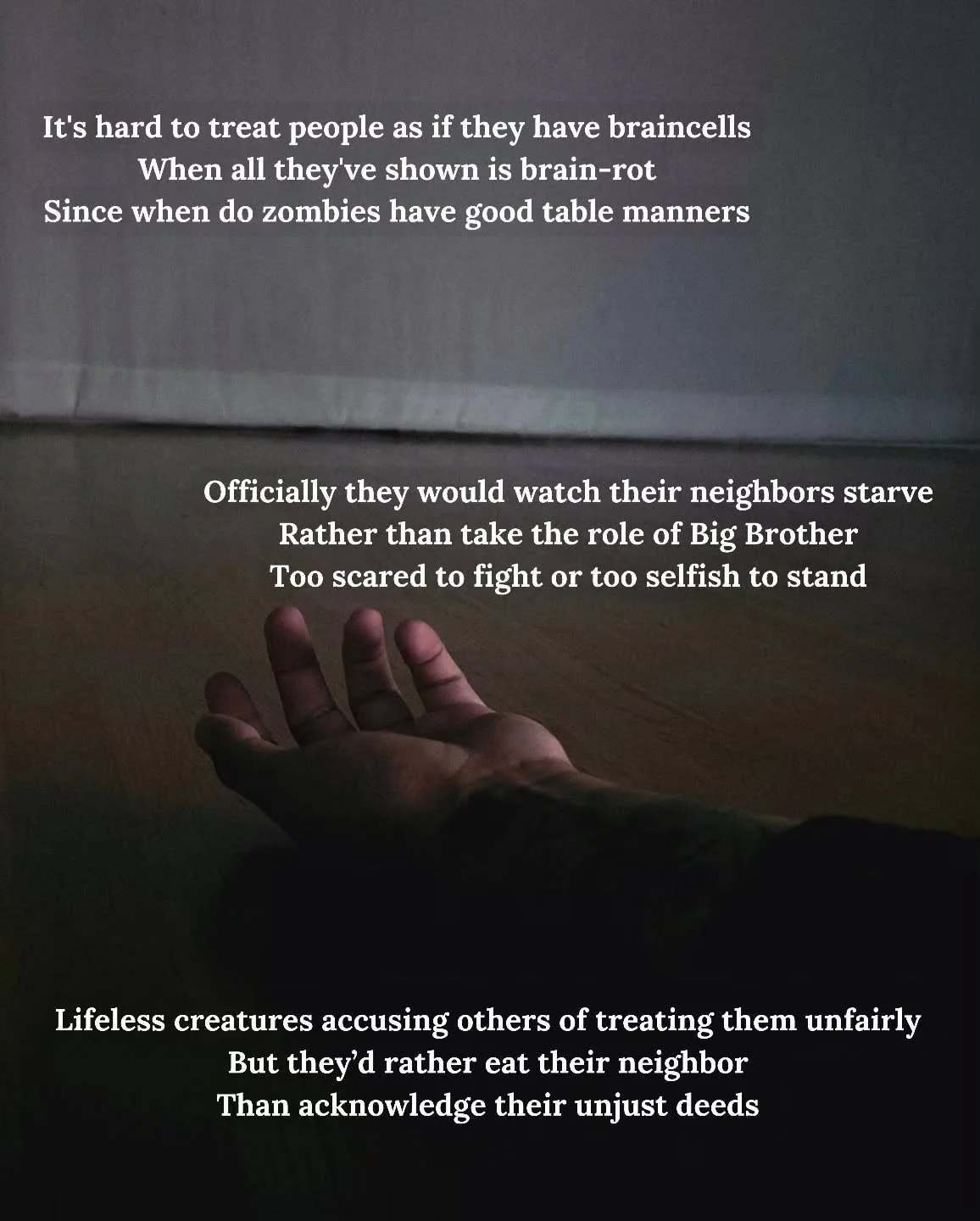 Spineless
-
-
-
My book is officially out November 13th!!! Link in bio if you're interested in pre-ordering. Thank you everyone for following me on this amazing journey.
#HowSweet #Poetry #Poetrygram #IGWriters #PoetryLovers #Spineless #PoliticalPoet