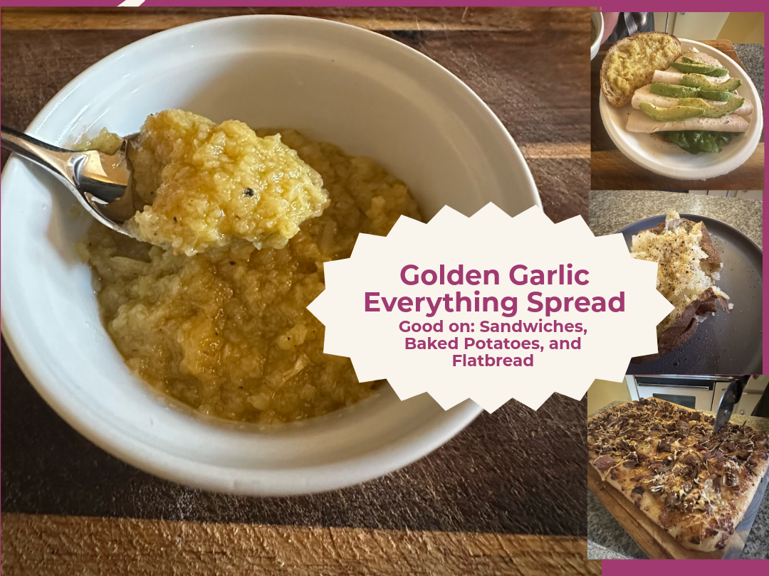 Golden Garlic Everything Spread