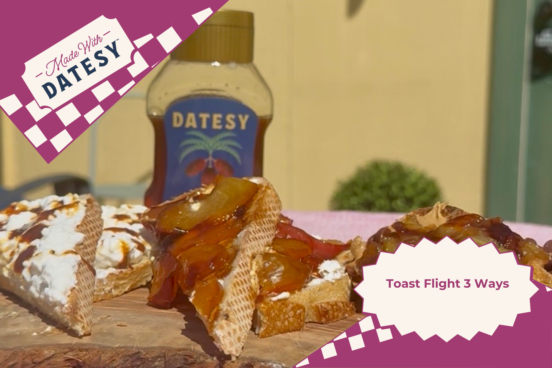 Toast Flight Three Ways