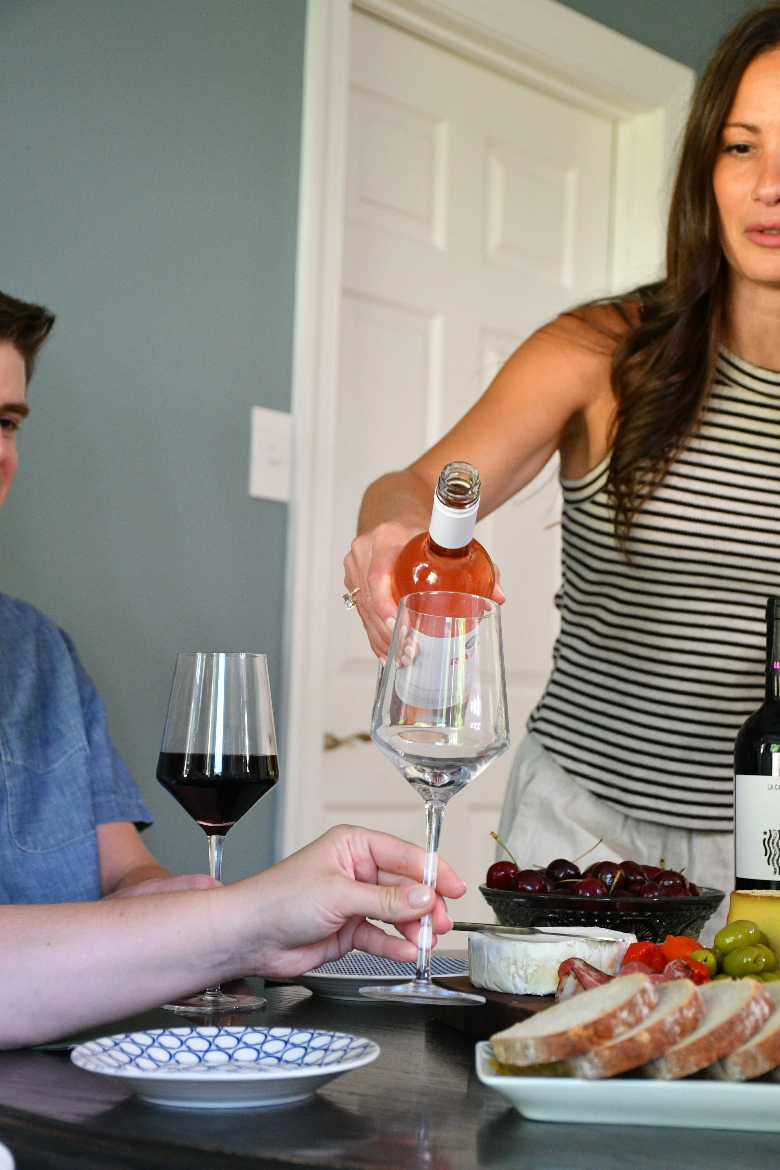 private wine tasting in Virginia hosted by Cork and Courier