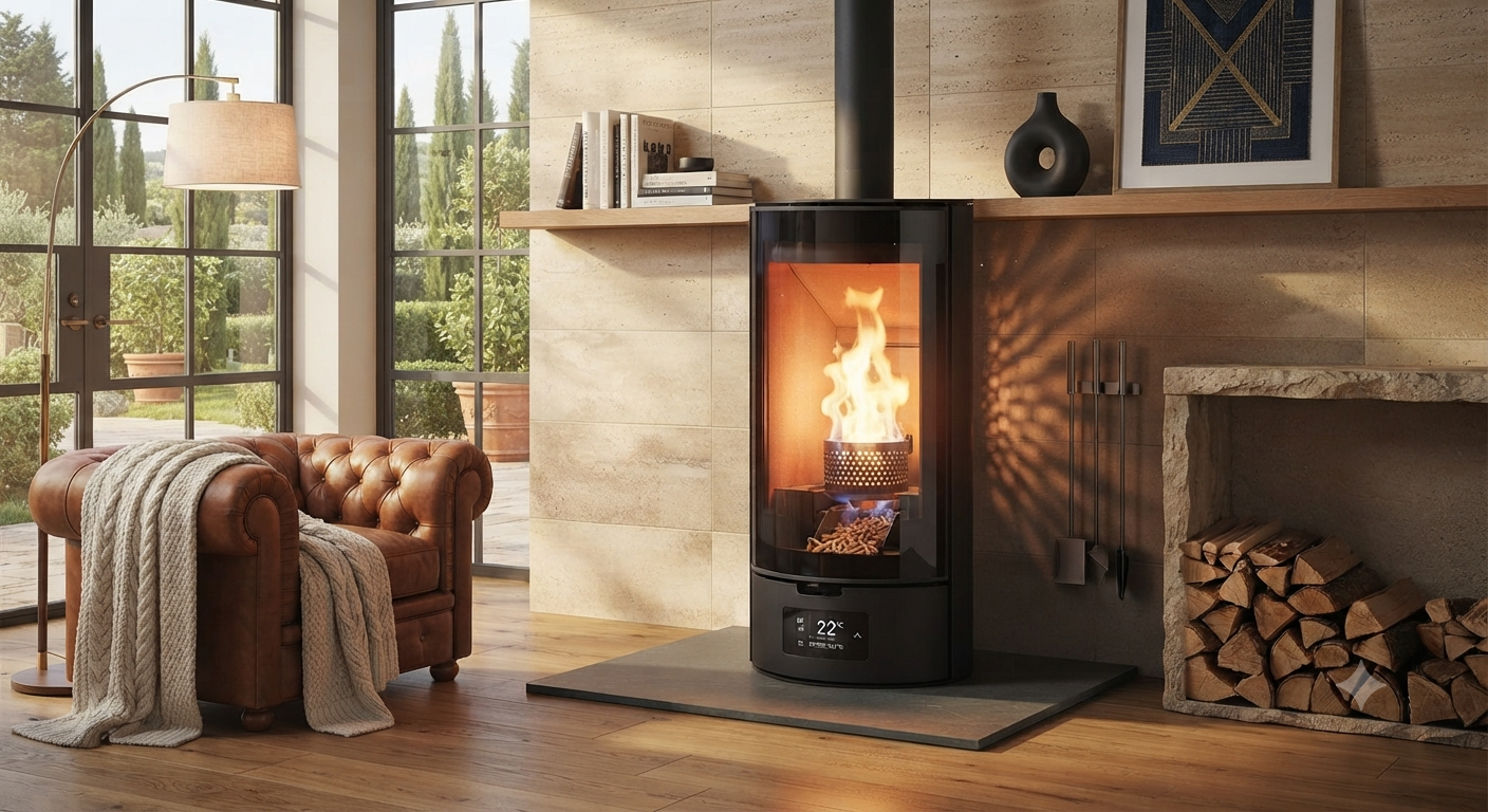 pellet fire