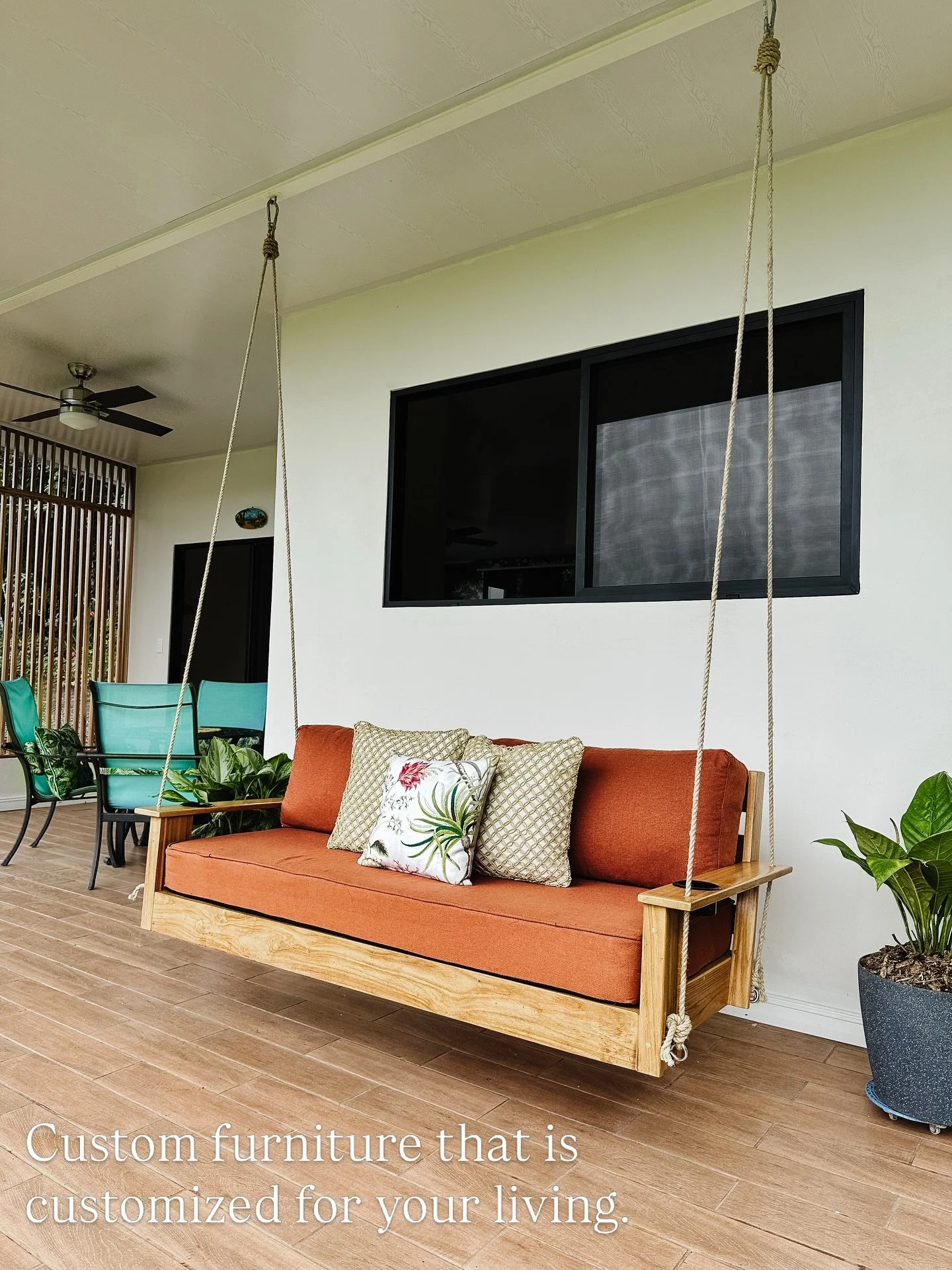 In my Costa Rica casita project, every piece of furniture was designed with intention. Not simply to fill a room, but to support the way life unfolds.

Custom furniture begins with listening. How do you wake up? Where you set your coffee, how many gu