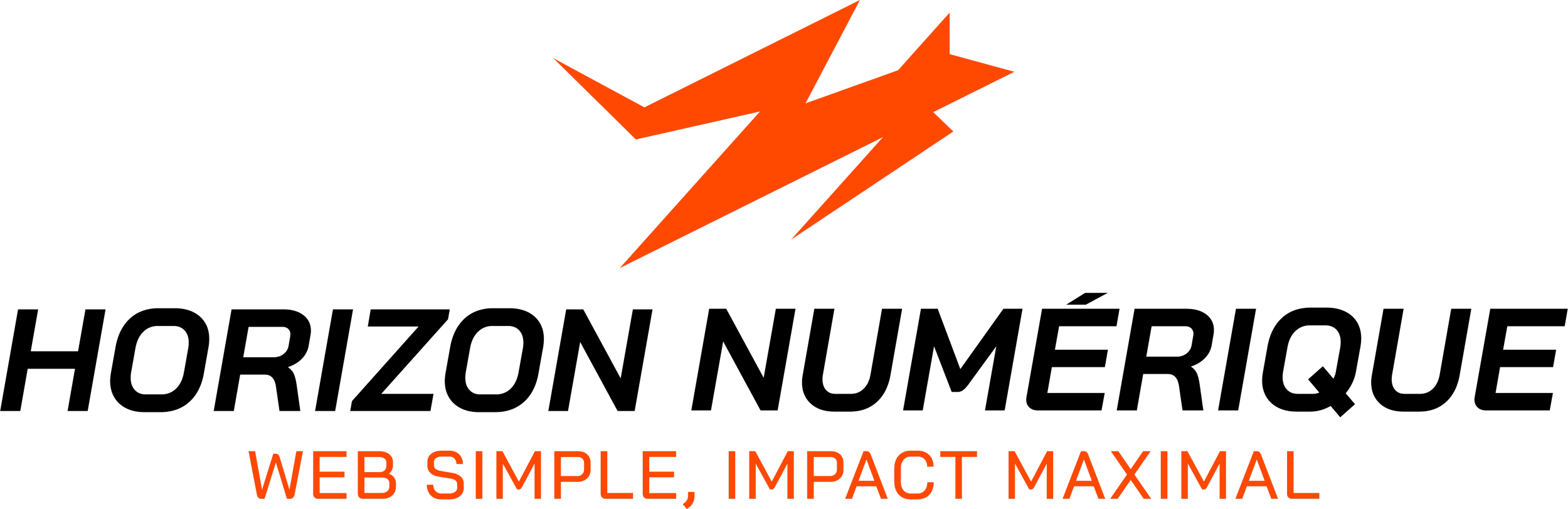 Logo de Horizon Numérique, une entreprise de conception web.