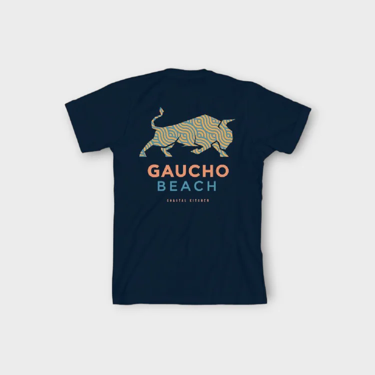 Gaucho Beach Navy Bull T-shirt