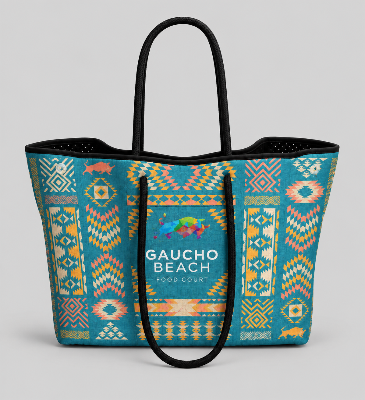Neoprene Beach Tote (Gaucho Beach)