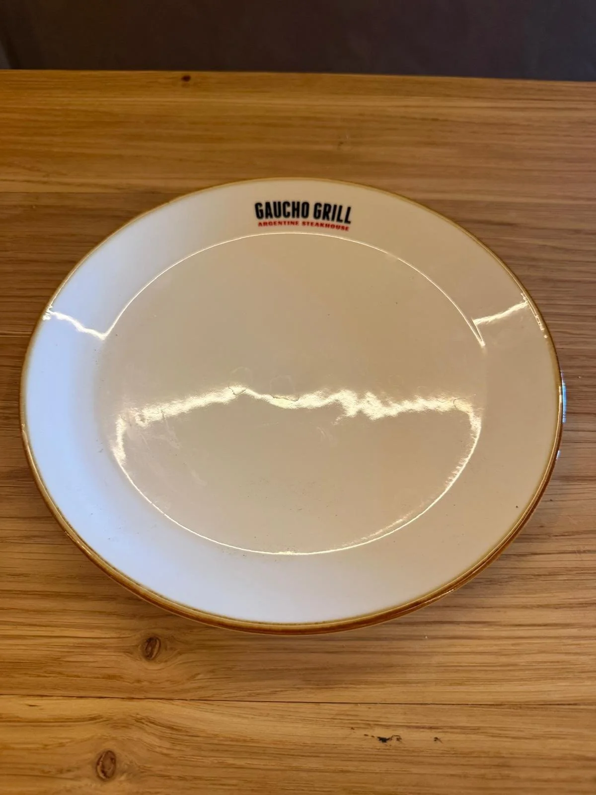 Dinner Plate (Gaucho Grill)