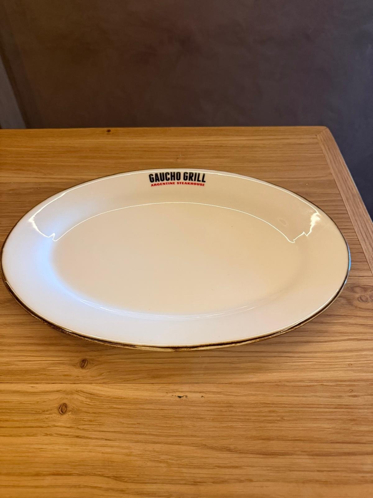 Oval Serving Platter (Gaucho Grill)
