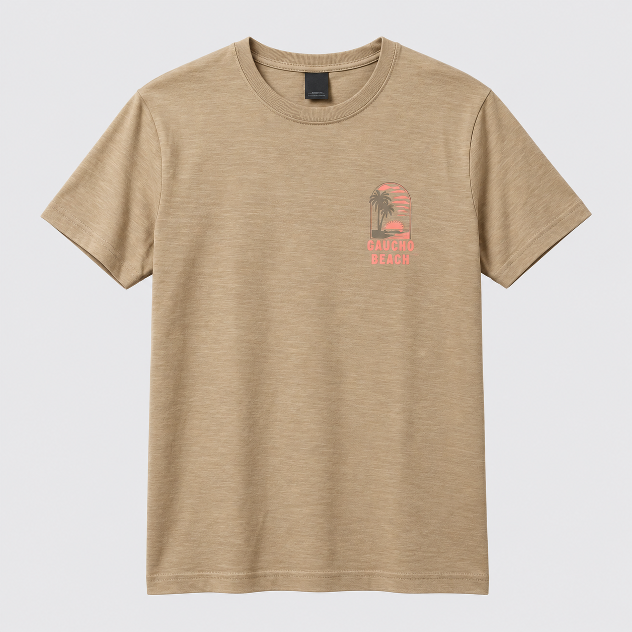 Camiseta beige Gaucho Beach.png