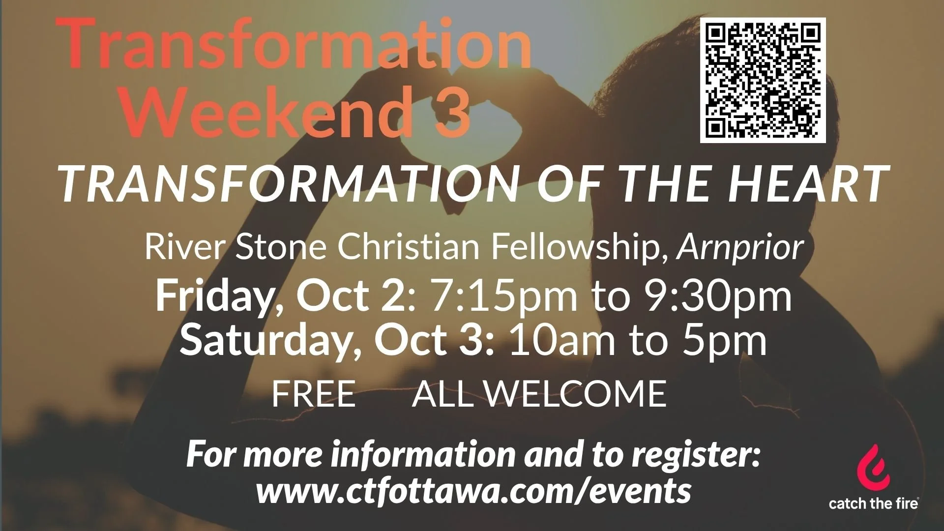 Transformation Weekend 3