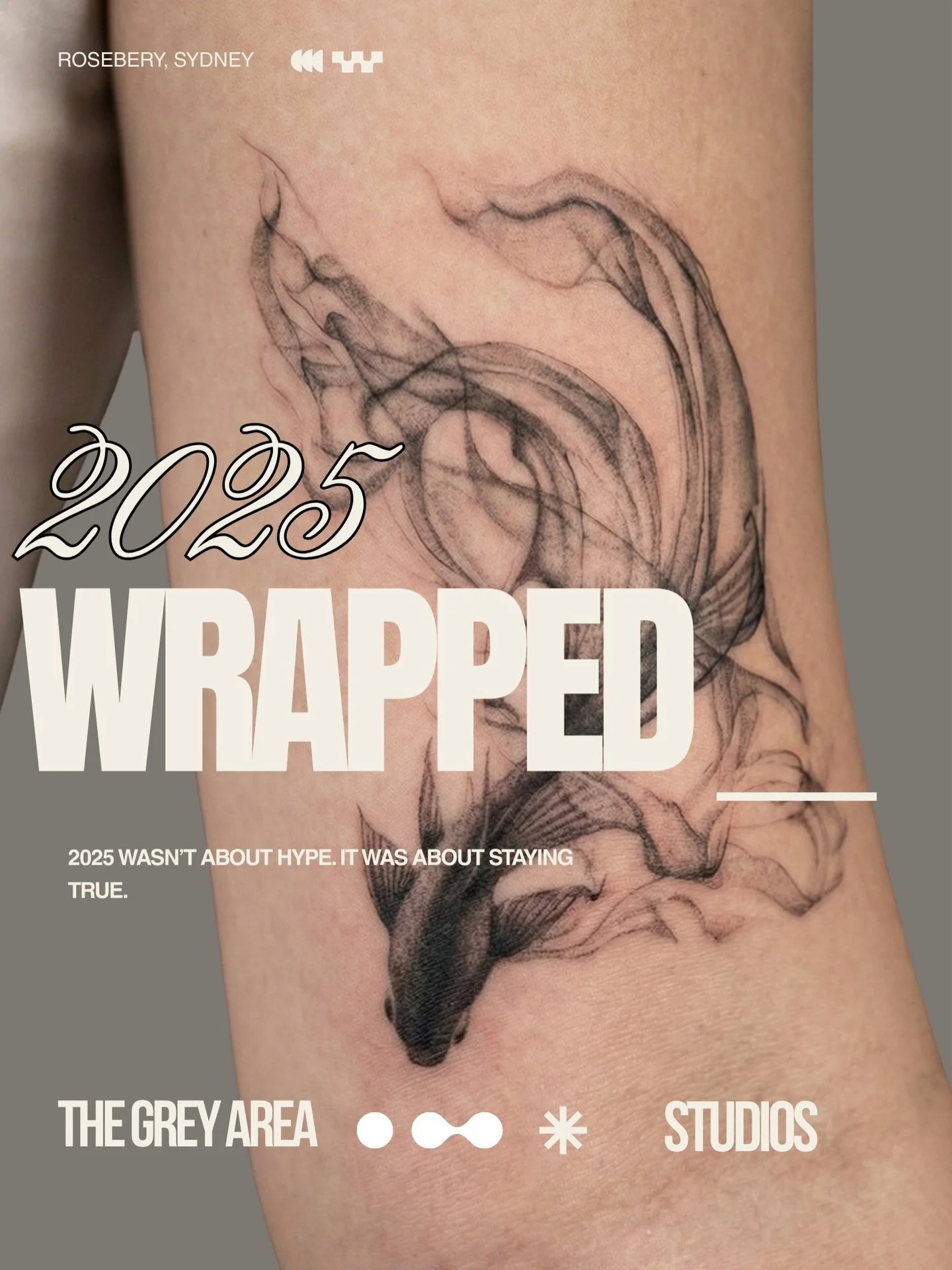 2025 WRAPPED! 🎉

This year we built something authentic. A space for creatives to create. Where tattoos can ordain the body like permanent jewellery (how cool) and we get to be part of making that experience happen. We can&rsquo;t wait to see all yo
